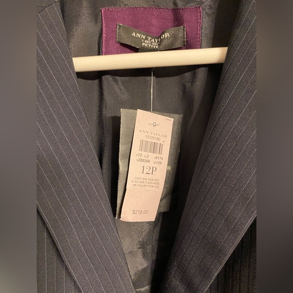 Petite Sabine Color Pinstripe Jacket - Picture 3 of 3